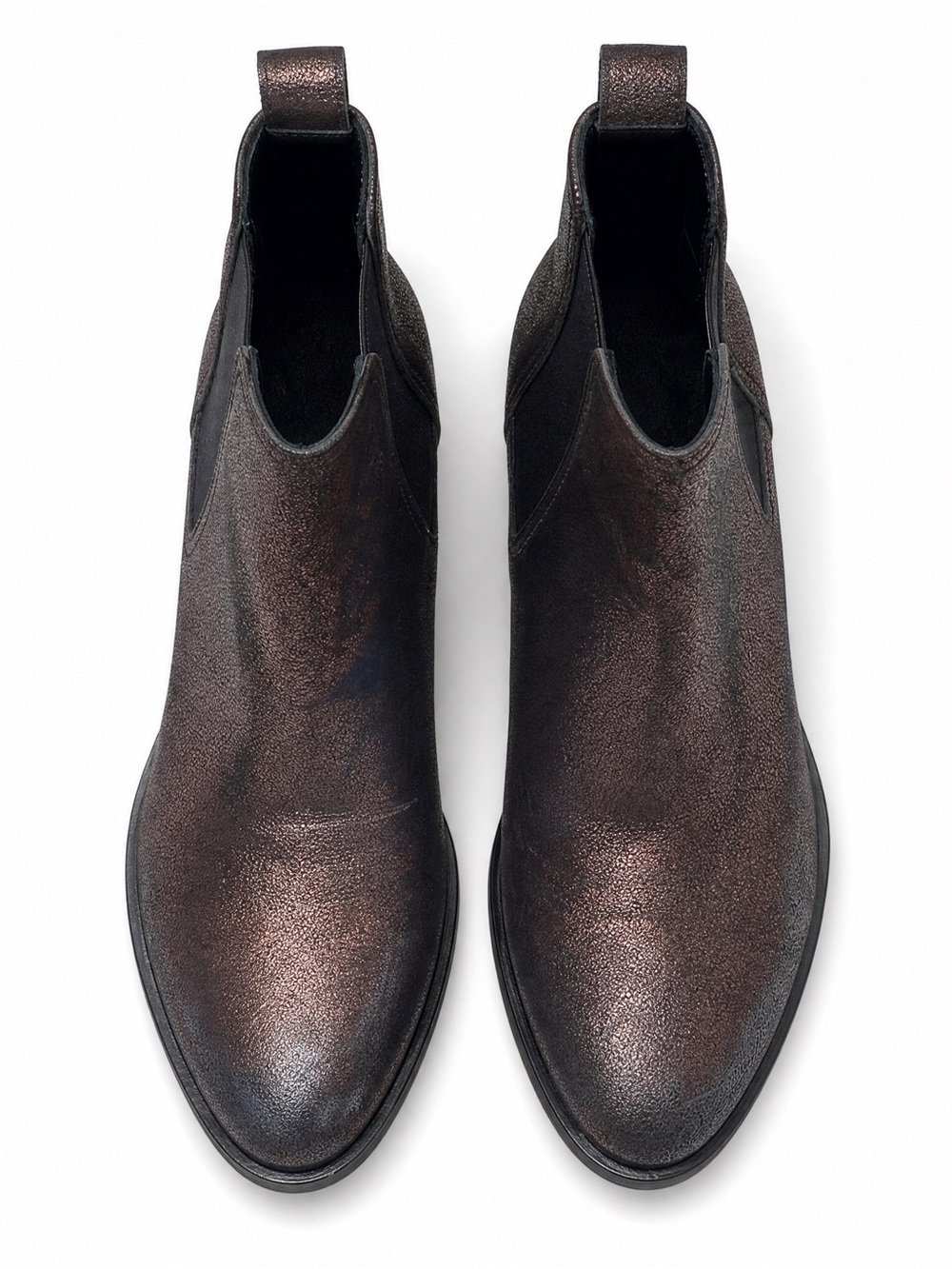 rag & bone Metallic Brown Black Boots